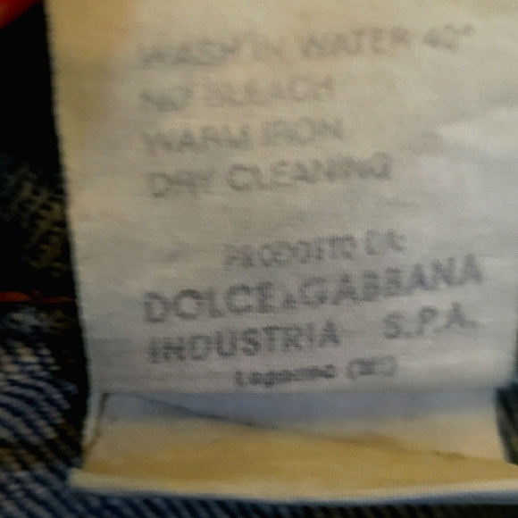 Dolce & Gabbana Mid-Rise Medium Blue Jeans Women Size 44 (Italian size)DP1J 9827 - Picture 8 of 12